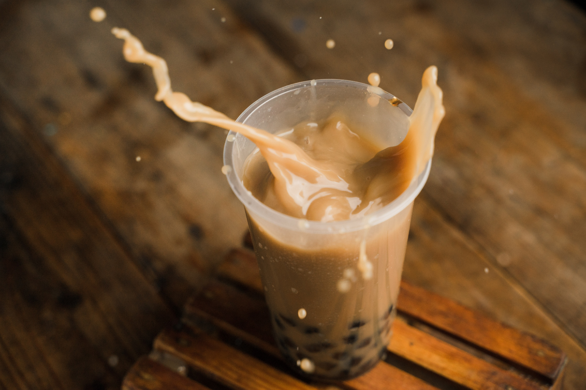 Milk tea bucket