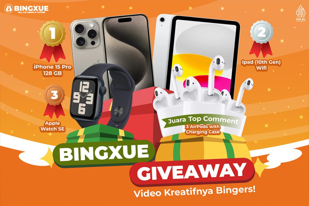 Ikuti Giveaway Bingxue dan Menangkan Hadiah Menarik!