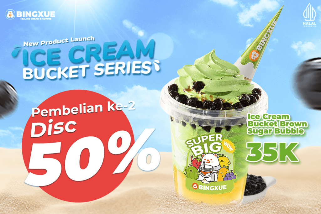 Ice Cream Bucket Series – Es Krim Super Besar, Sensasi Super Puas