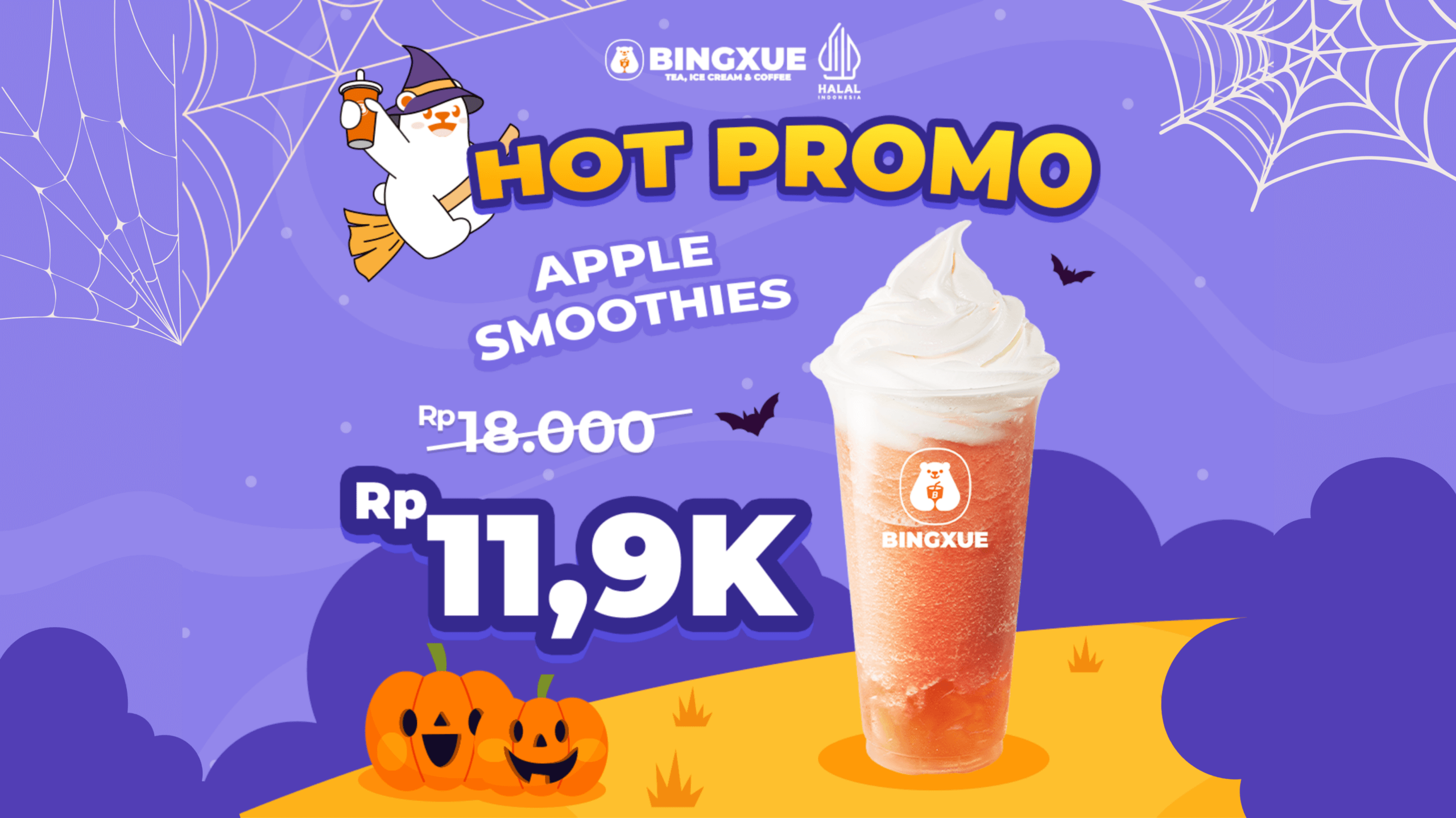 Bingxue Apple Smoothies Eksklusif di TikTok