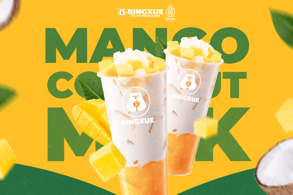 Mango Coconut Milk Bingxue