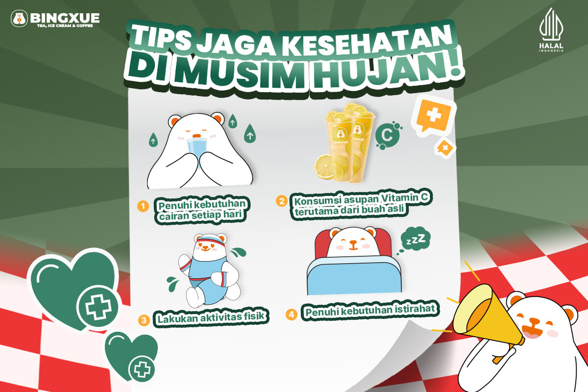 tips jaga kesehatan di musim hujan