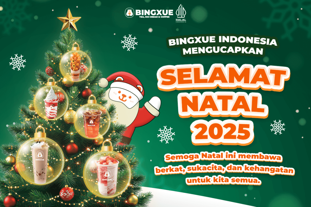 Selamat Natal 2025 dari Bingxue Indonesia, Penuh Sukacita dan Kehangatan