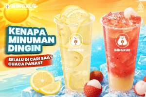 minuman dingin saat cuaca panas