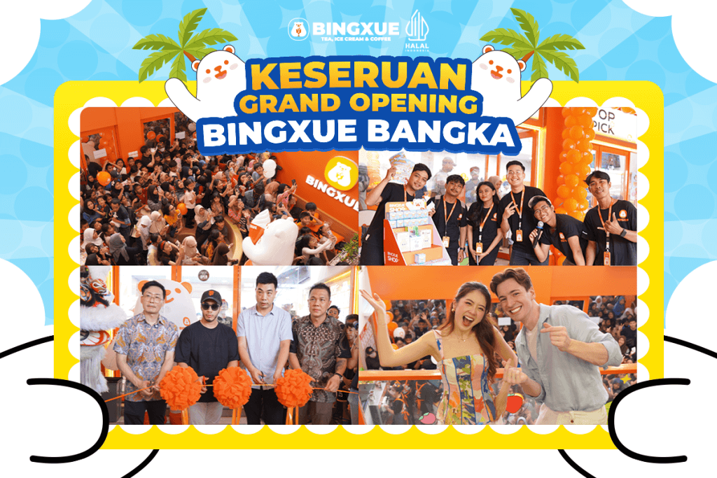 Keseruan Grand Opening Bingxue Bangka: Peresmian Toko, Meet & Greet, hingga Hadiah Menarik