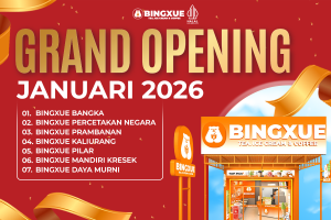 grand opening bingxue januari 2026