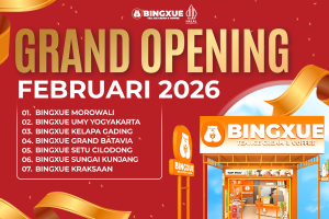 grand opening bingxue februari 2026