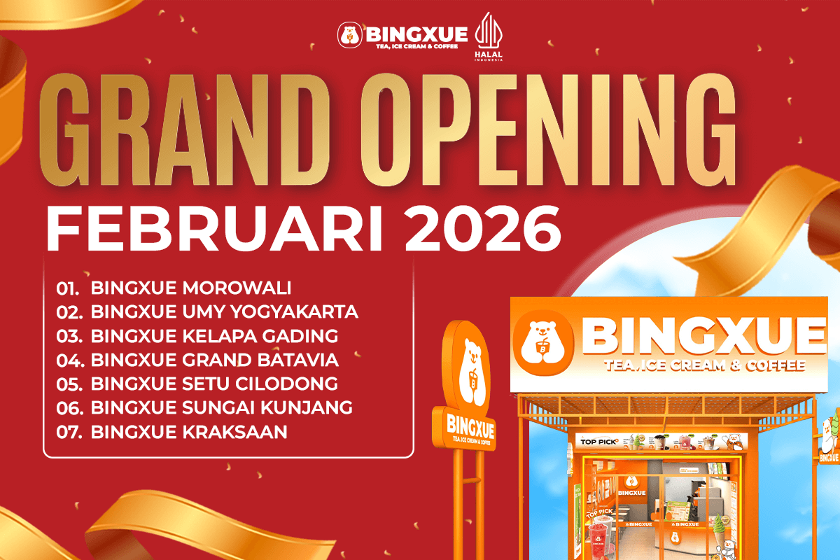 grand opening bingxue februari 2026