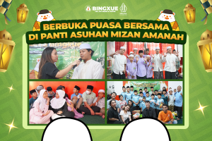 Bingxue berbuka puasa bersama panti asuhan