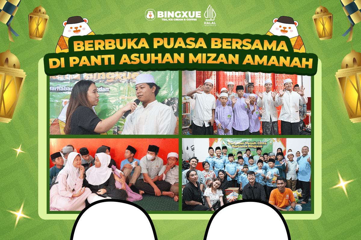 Bingxue berbuka puasa bersama panti asuhan