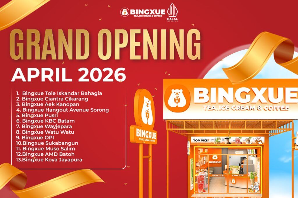 Grand Opening Bingxue April 2026