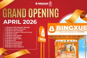 Grand Opening Bingxue April 2026