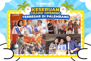Grand Opening Bingxue terbesar di Palembang 2026