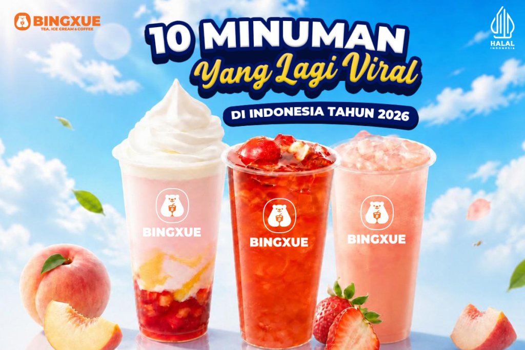 10 Minuman yang Lagi Viral di Indonesia Tahun 2026