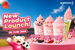 Menu Baru Strawberry Series Bingxue