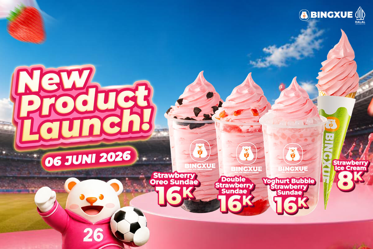 Menu Baru Strawberry Series Bingxue