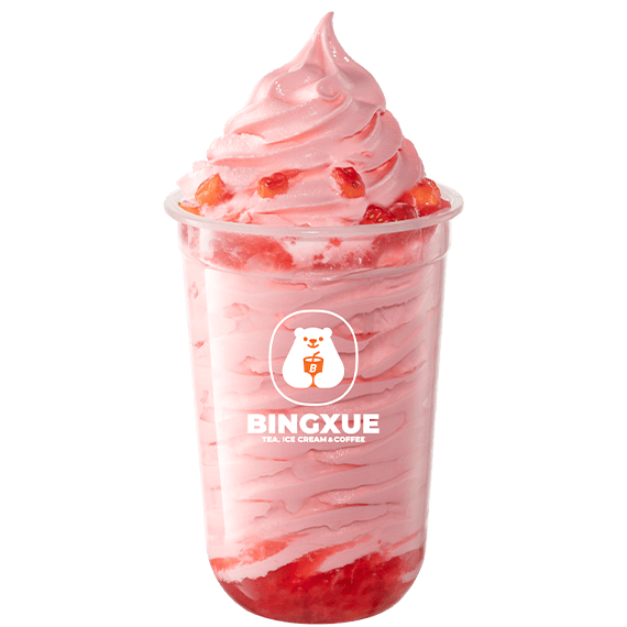 Double Strawberry Sundae