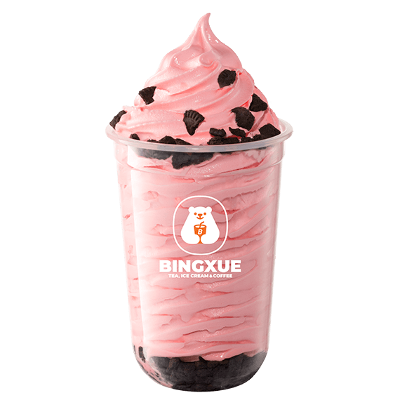 Strawberry Oreo Sundae